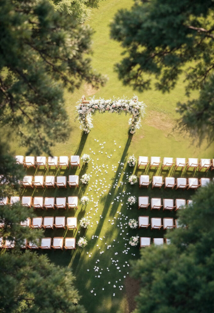 Drone Indian wedding photography