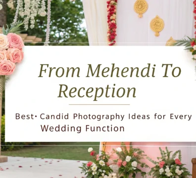 From Mehendi to Reception: Best Candid Photography Ideas for Every Wedding Function