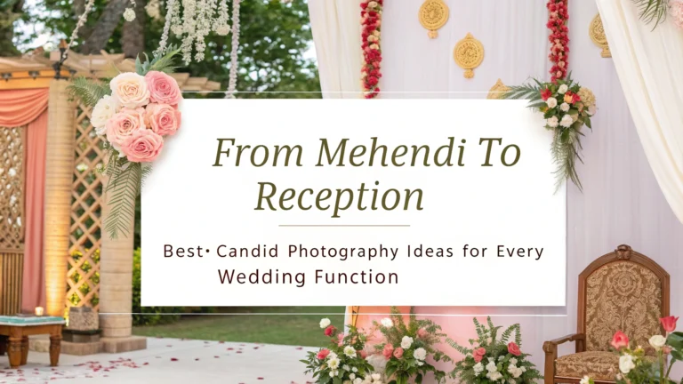 Candid wedding photography