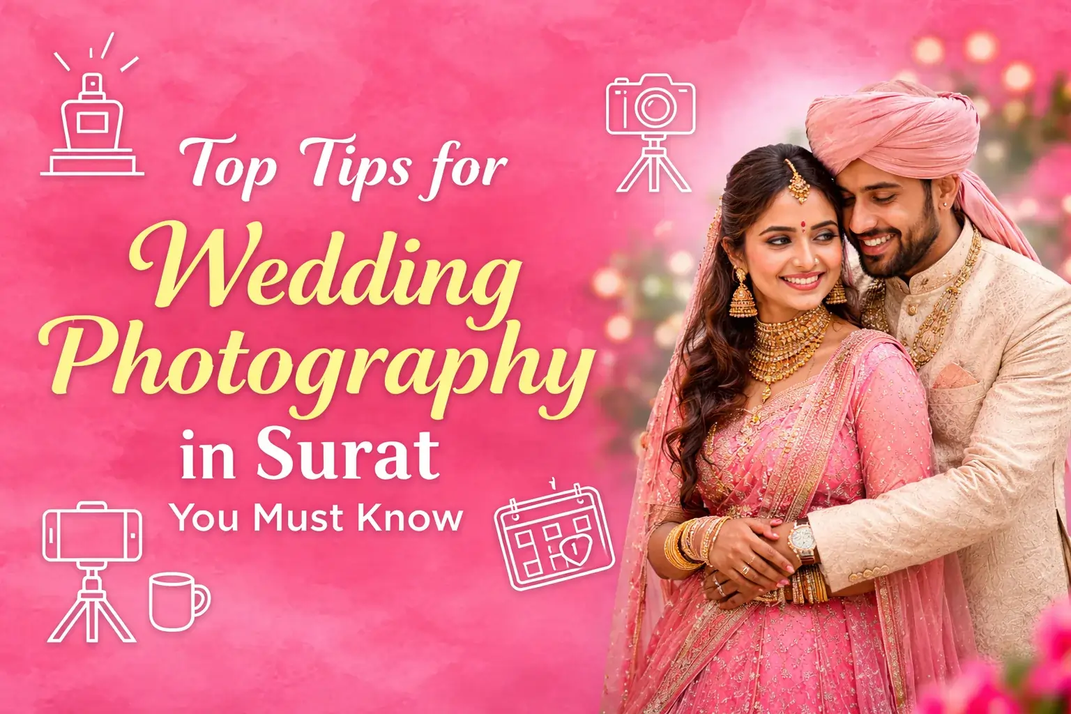 Top Tips for Wedding Photography in Surat You Must Know