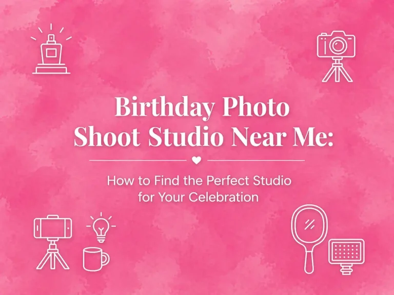 birthday photo shoot studio near me