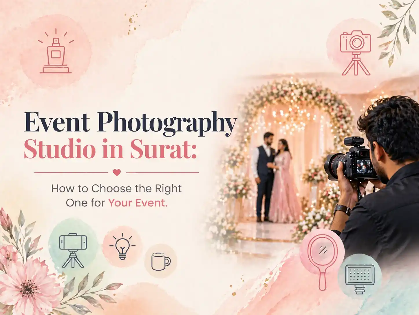 Event Photography Studio in Surat: How to Choose the Right One for Your Event