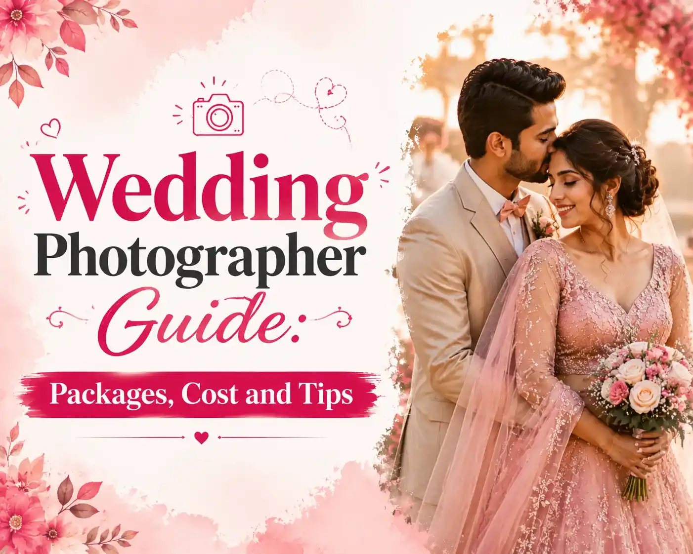Wedding Photographer Guide: Packages, Cost and Tips